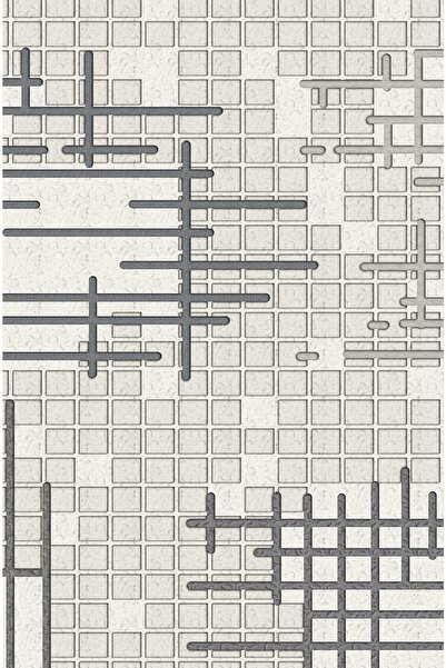 Sermod 10305-Sponge Striped Modern Non-Slip Carpet Cover