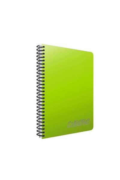 Gıpta Chromo Spiralli Yeşil Plastik Kapak 60 Yaprak A4 Çizgisiz Defter