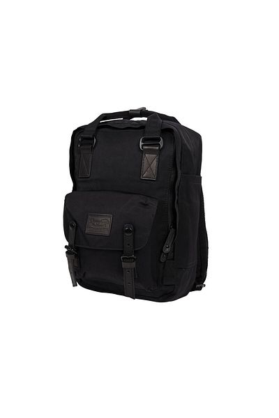 Doughnut Geantă neagră unisex pentru exterior D010b-0003-f-negru