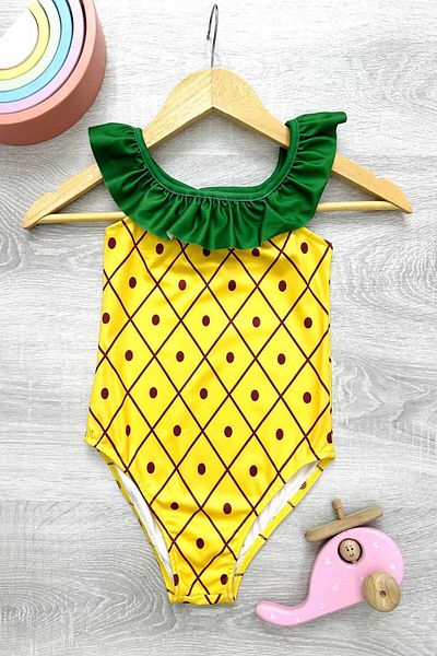 My Kids Wear Κορίτσι - Μαγιό Cross Ruffle Strap
