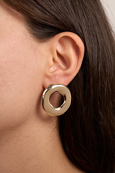 Elika Silver أقراط مجوهرات نسائية موديل هوب - مفصلة