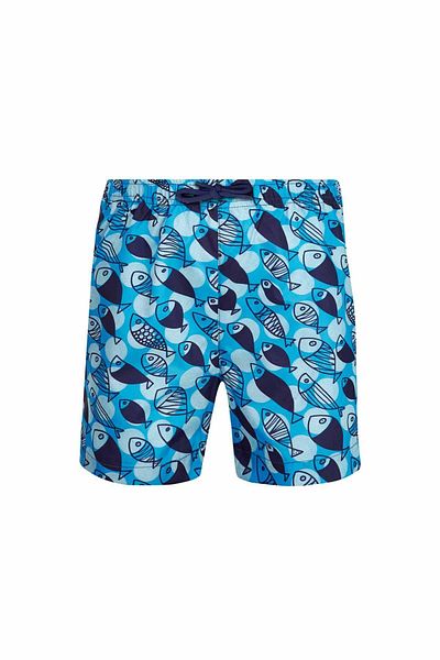 Remsa Mayo Pantaloni scurți de baie albaștri pentru băiat - Cısely S212