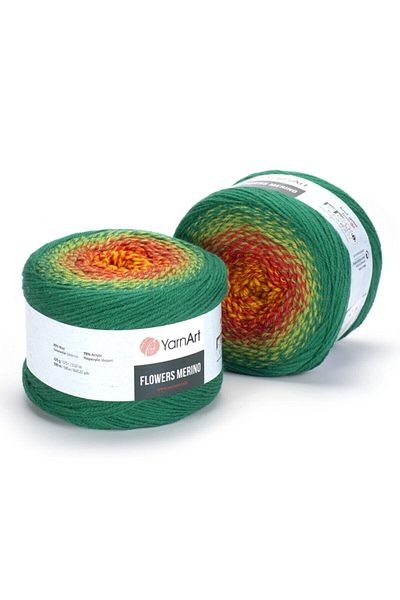 Yarnart Flowers Merıno - Μαρμάρινο Χειροποίητο Νήμα Πλεξίματος - 533