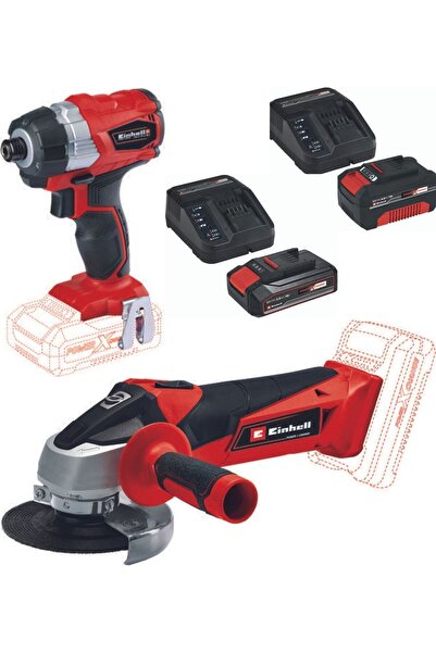 Einhell TE-CI 18 BL Vidalama TC-AG 18/115 Avuç Taşlama 2.5-4.0ah