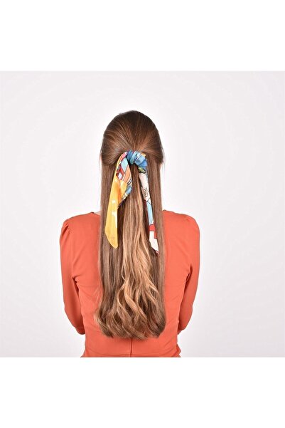 Deriderim Серія Ikigai City Стамбул Спеціальний дизайн Ручний малюнок Кольоровий Багатофункціональний Кольоровий квадрат 45x45 Бандана