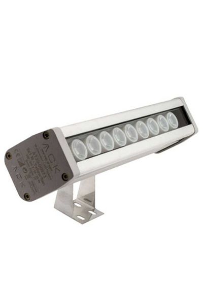 ACK 9X1W Green Ip65 27cm Led Wallwasher