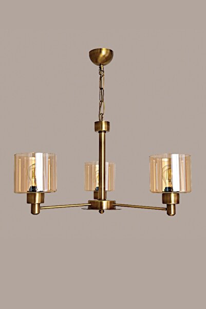 Avize çarşısı Corner 3 Kollu Avize Eskitme