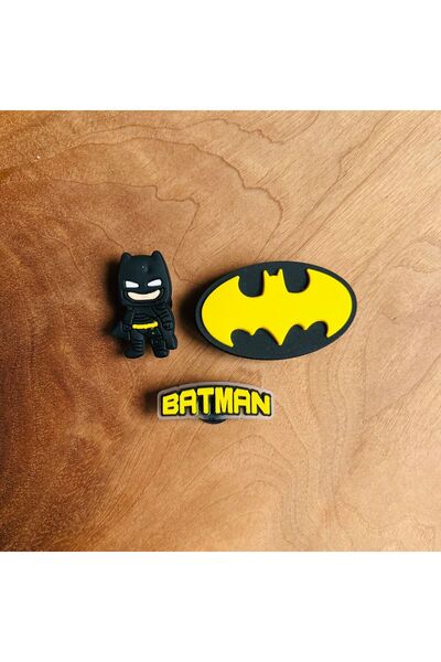 Crocs Jibbitz Terlik Süsü 3 Lü Batman Set