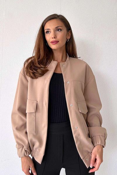 Mine Tan Butik Яке - Kафяво - Нормална кройка