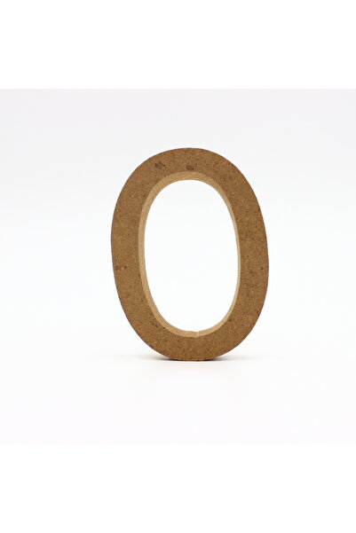 na neşeli ahşap HRFO10 10 Cm Ahşap O Harfi , Dik Durabilr . Harf Seçimli Özel...