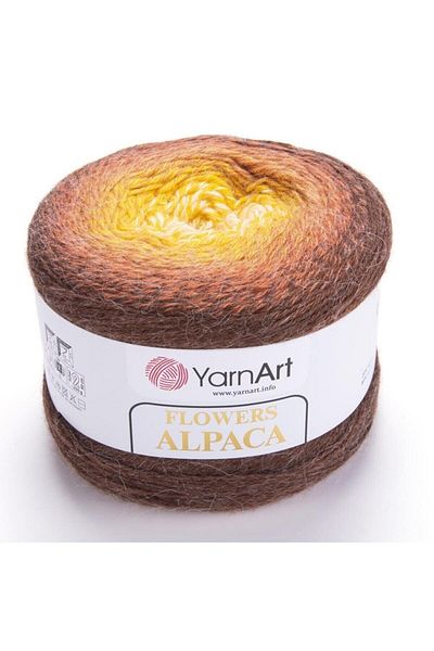 Yarnart Flowers Alpaca - Marbled Hand Knitting Yarn Marbled-437