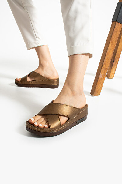 MÜJERİL'S Papuci de damă Angelina Anatomical Ortopedic - Talpă flexibilă și confortabilă