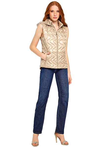 Guitar Dar Kesim Cigarette Taş Detaylı Jean Pantolon