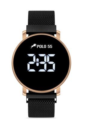 Polo55 Rose Gold Dokunmatik Dijital Has r Kordon Kad n Kol Saati Fiyat Yorumlar Trendyol