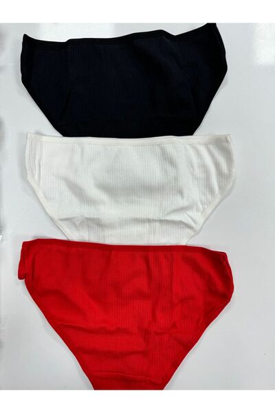 Eros Базовий бавовняний 3-х частинний комплект жіночих трусиків
