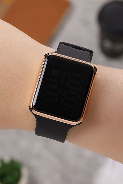 polo55.sport.1855 Digital Touch Dial Silicone Band Unisex Wristwatch
