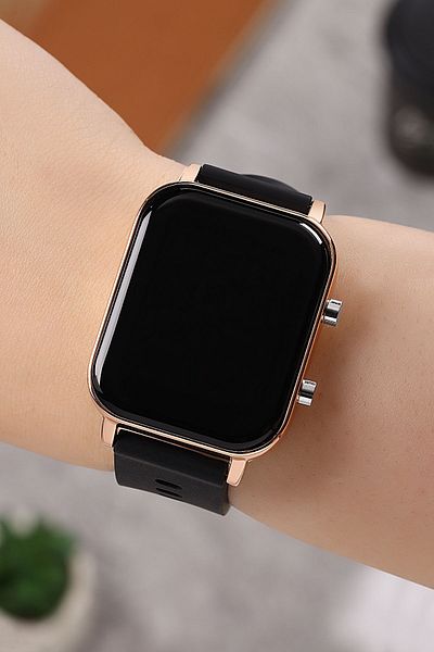 polo55.sport.1855 Digital Dial Silicone Band Unisex Wristwatch