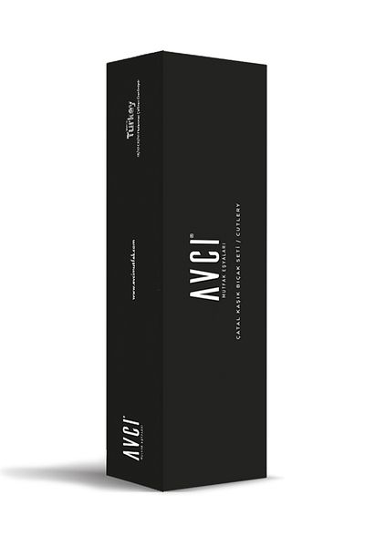Avcı Elite 12 Pieces - Food Fork, Stainless Steel, 2.5 Mm