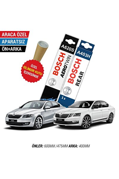Bosch Skoda Octavia Ön Arka Silecek Takımı (2013-2019) Bosch Aerotwin