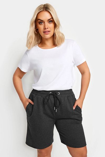Stil Diva Comfortable Fit Large Size Shorts - Pockets and Drawstring Waist303207
