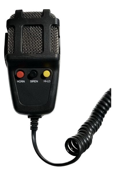 Carub 3 Voice Megaphone Siren with Microphone 12v 40w