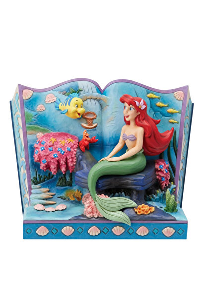 Disney Küçük Deniz Kızı Ariel Hikaye Kitabı Figür Biblo