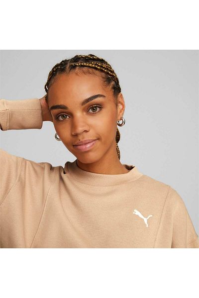 Puma Hanorac de damă cu gât crew - EACHIN