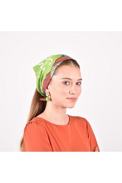 Deriderim Ikigai City Series New York Design special Desen de mână Colorat Multifuncțional Color Pătrat 45x45 Bandana