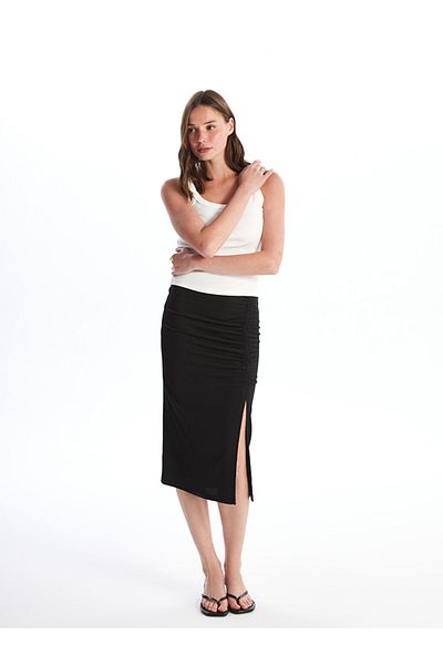 LC Waikiki Fustă creion dreptă slim fit pentru femei