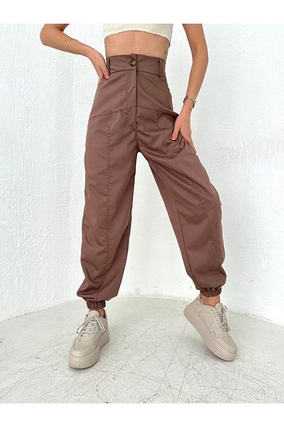 SHUGAA Women's Satin Jogger Pants