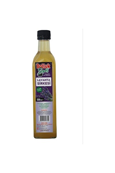 BOLLUK SEPETİ Lavanta Sirkesi 500 ml Doğal Fermantasyon