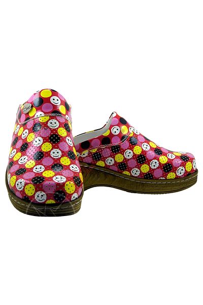 Alsancak Üniforma Smile Patterned Sabo Slippers for Doctor and Nurse