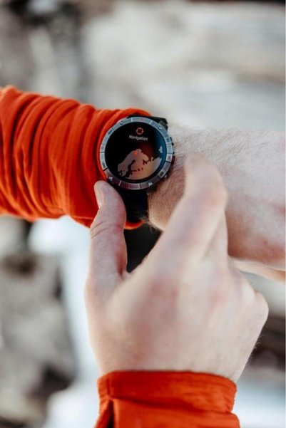 POLAR Grit X2 Pro Premium Outdoor Saati STONE GREEN S-L