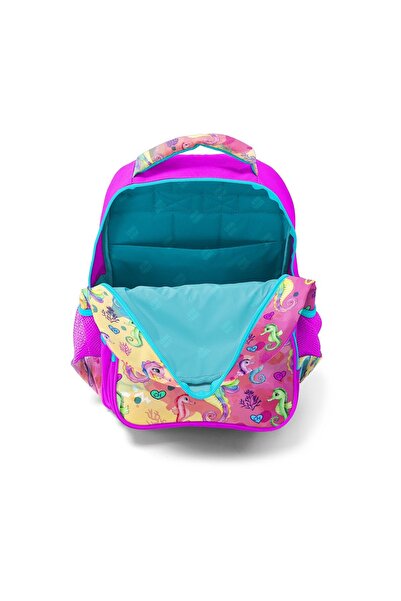 Coral High 3-Piece Seahorse Pink Bag Set - School Colorful, SET0114412