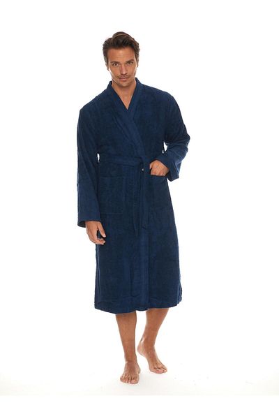 Homelover Halat de baie extra moale kimono din bumbac organic 100%.