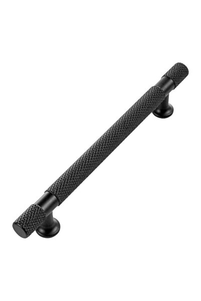 KOÇSAN Firuze Negru 128 Mm Mâner Mobilier Bucătărie Country De Lux Dulap Sertar Mâner