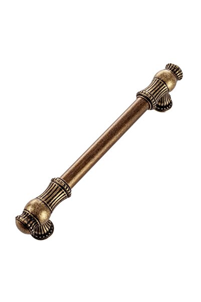 KOÇSAN Sehzade Antique Yellow 160 mm Λαβή Luxury Country Έπιπλα Κουζίνας Ντουλάπα Συρταριέρα