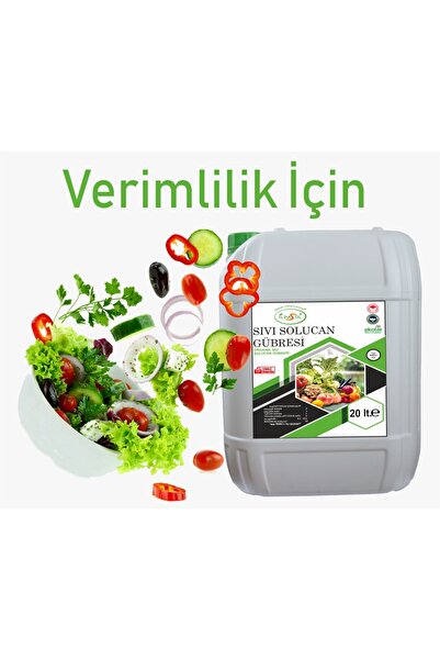 ilpasol ® %100 Organik Sıvı Solucan Gübresi 20litre