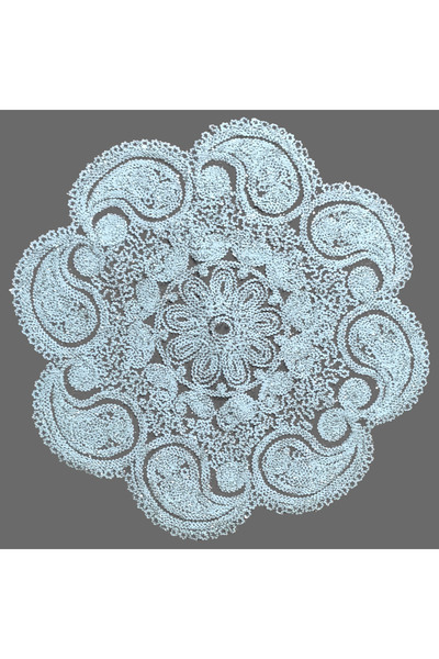 CAMİNHO DA LUA Placemat Broderie Farfurie De Servire De Lux Damla Set Masa Si...