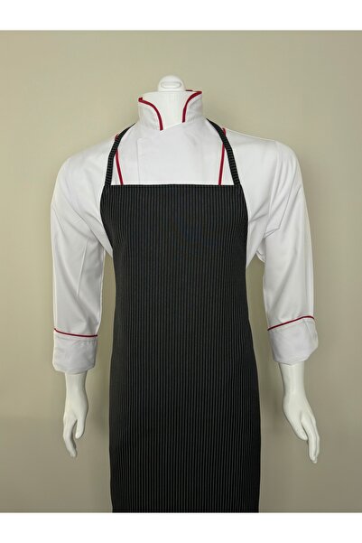 ADALILAR İŞ ELBİSELERİ Halter-Length Cook Kitchen Restaurant Waiter Cafeteria...