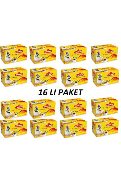 Çaykur 5 Grx40 Teapot Filtered Tea Bags - 200 G, 16 Pack