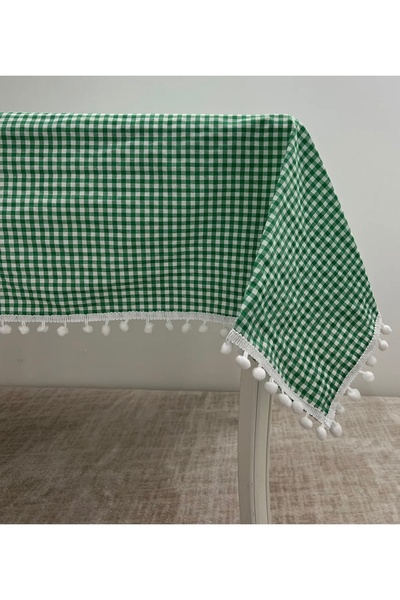 Dantelux قماش أدوات المائدة Hep Trend 170x170 Pitikare Pompom - مفرش النزهة و...