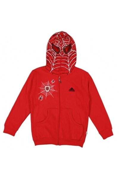 Gigas Spiderman Printed Lighted Cardigan