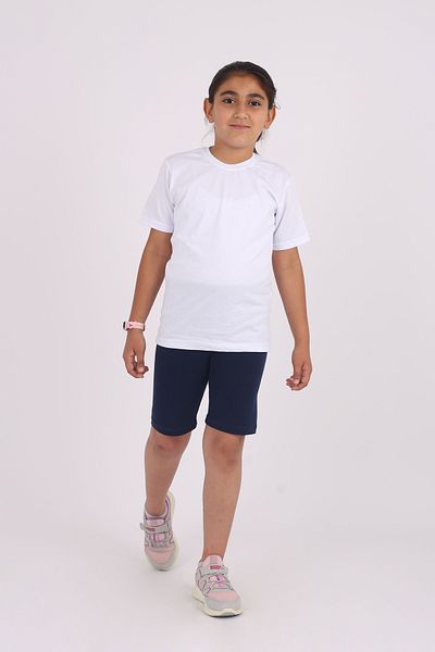 Çiggo Kids Colanți scurti de vară din bumbac și lycra de bază pentru copii