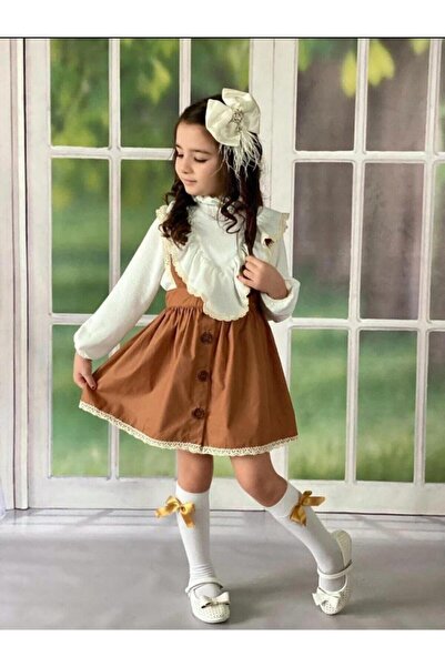 Bebemo Dívčí 3'dílné stylové kombinované šaty