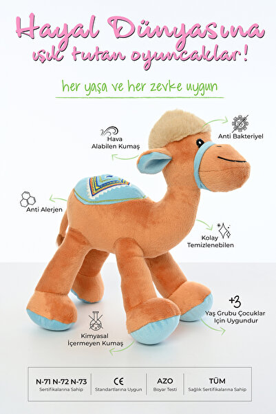 Pufu Toys 30 CM PELUŞ DEVE SERİSİ