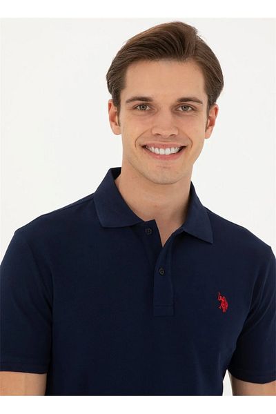 U.S. Polo Assn. U.S. Polo Assn.Navy Men's Slim Fit T-Shirt GTP04IY024 DMLS