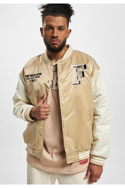 FUBU Herren FM231-003-2 FUBU College Shiny Varsity Jacket