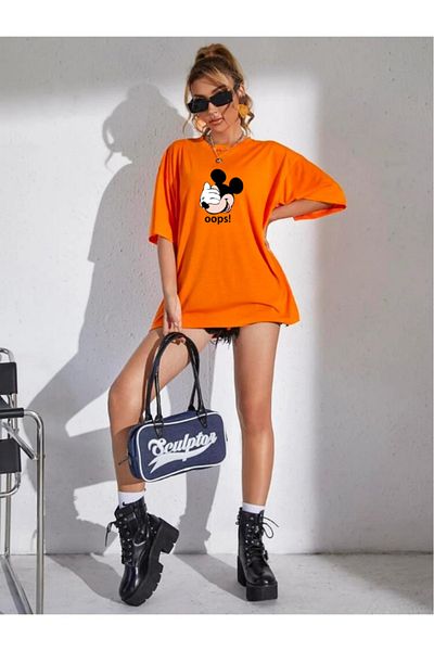 Evomind 1 tricou este un cadou pentru achiziții de 5 și mai sus în coș - Oops! Tricou oversize cu croiala confortabilă