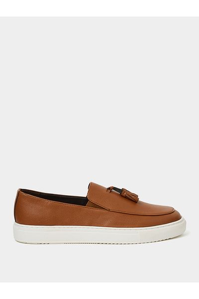 Styli Tassel Front Detail Casual Moccasin